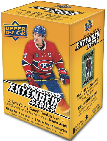 2022-23 Upper Deck NHL Extended Hockey Series Blaster Box