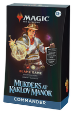 Load image into Gallery viewer, Magic: The Gathering - Murders at Karlov Manor Commander Deck - Blame Game
