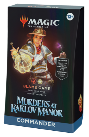 Magic: The Gathering - Murders at Karlov Manor Commander Deck - Blame Game