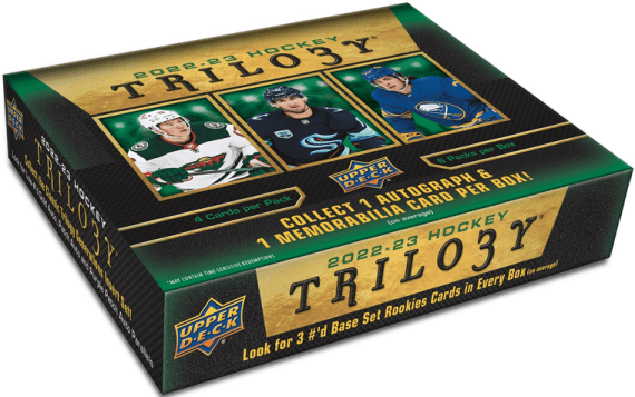 2022-23 Upper Deck Trilogy Hockey Hobby Box