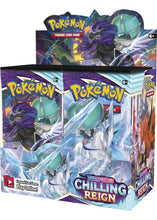 Load image into Gallery viewer, Pokémon TCG: Sword &amp; Shield - Chilling Reign Booster Box
