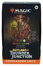 Load image into Gallery viewer, Magic: The Gathering - Outlaws Of Thunder Junction Commander Deck - Desert Bloom
