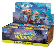 Load image into Gallery viewer, Magic: The Gathering - March of the Machine Draft Booster Box
