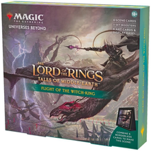 Load image into Gallery viewer, Magic: The Gathering - The Lord of the Rings: Tales of Middle-earth Holiday Scene Box - Flight of the Witch-King
