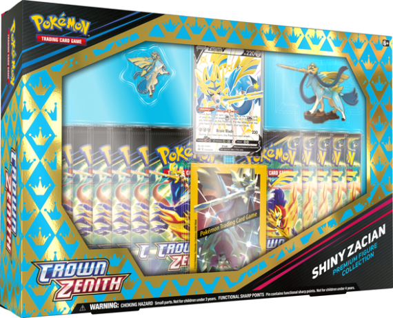 Pokémon: Crown Zenith Premium Figure Collection - Shiny Zacian