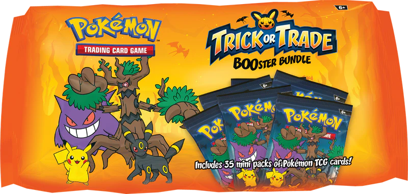 Pokemon Trick Or Trade Booster Bundle 2024