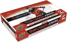 Load image into Gallery viewer, 2022 Upper Deck Team Canada Juniors Hockey Hobby Box
