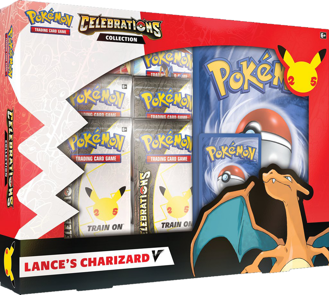 Pokémon TCG: Celebrations V Collection - Lance's Charizard V