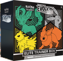 Load image into Gallery viewer, Pokémon TCG: Sword &amp; Shield - Evolving Skies Elite Trainer Box - Leafeon
