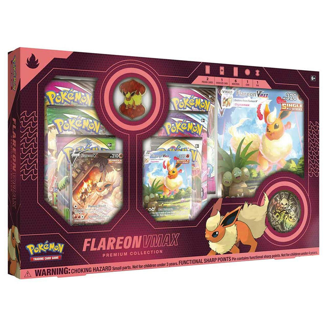 Pokémon TCG: Flareon VMAX Premium Collection