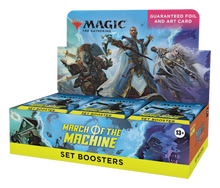 Load image into Gallery viewer, Magic: The Gathering - March of the Machine Set Booster Box
