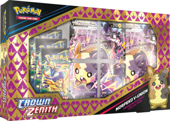 Pokémon: Crown Zenith Premium Playmat Collection – Morpeko V Union